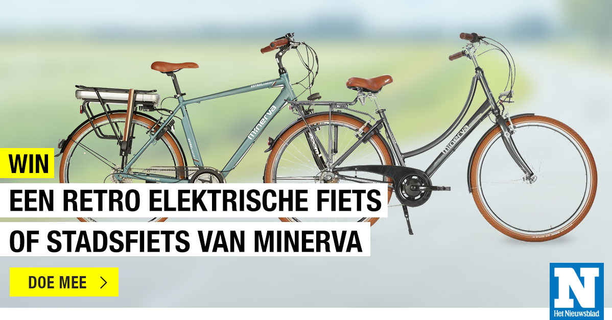 Mis lengte Rimpels Win een retro elektrische fiets of stadsfiets van Minerva - Het Nieuwsblad